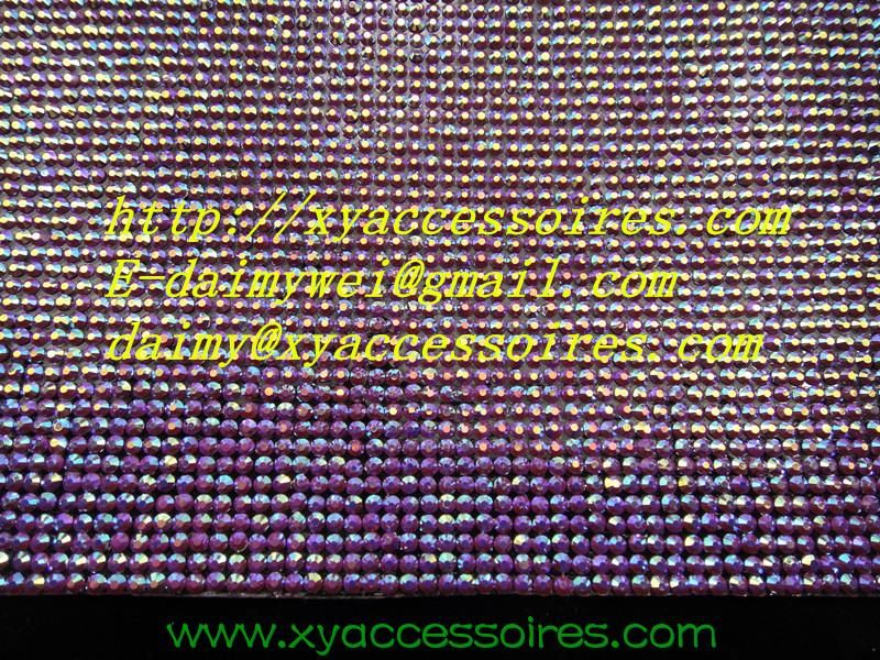 Various Styles Resin Rhinestone Mesh