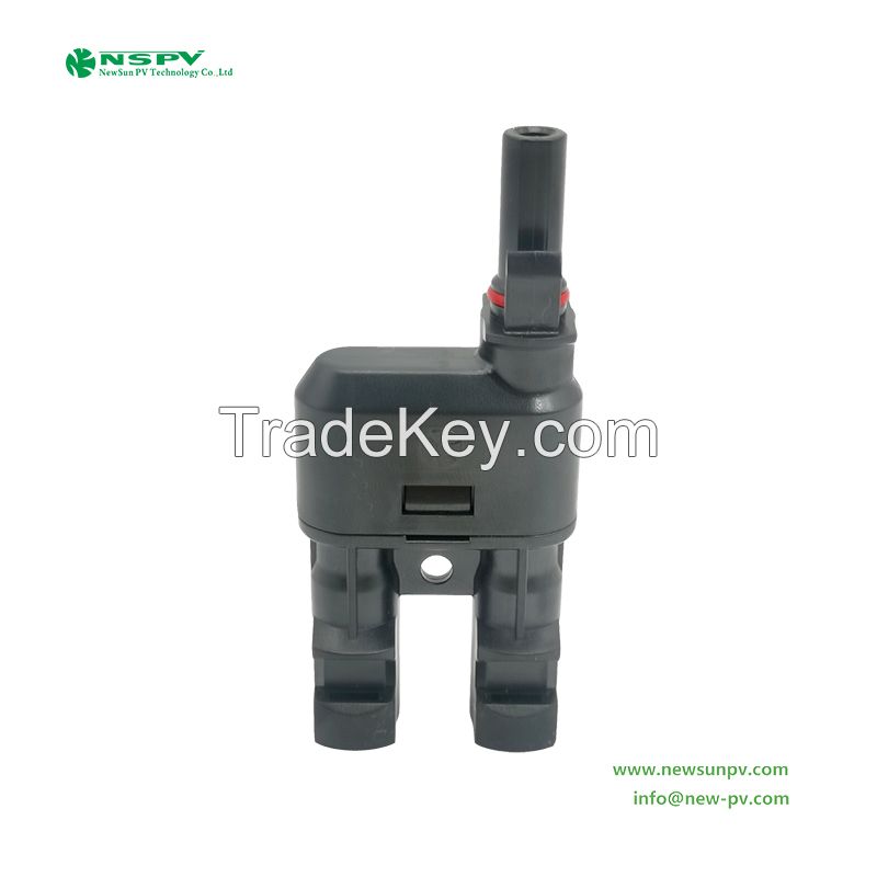 Solar Branch Connector 1000VDC Waterproof  Photovoltaic Connector 30A For Solar Panels Connection