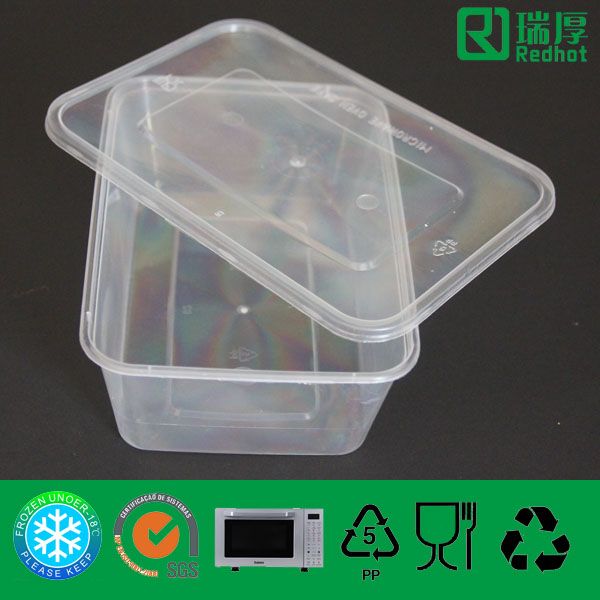 Plastic Food Container Can Be Taken Away (650ml)