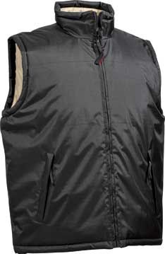 Body warmer vest  pongee 190T