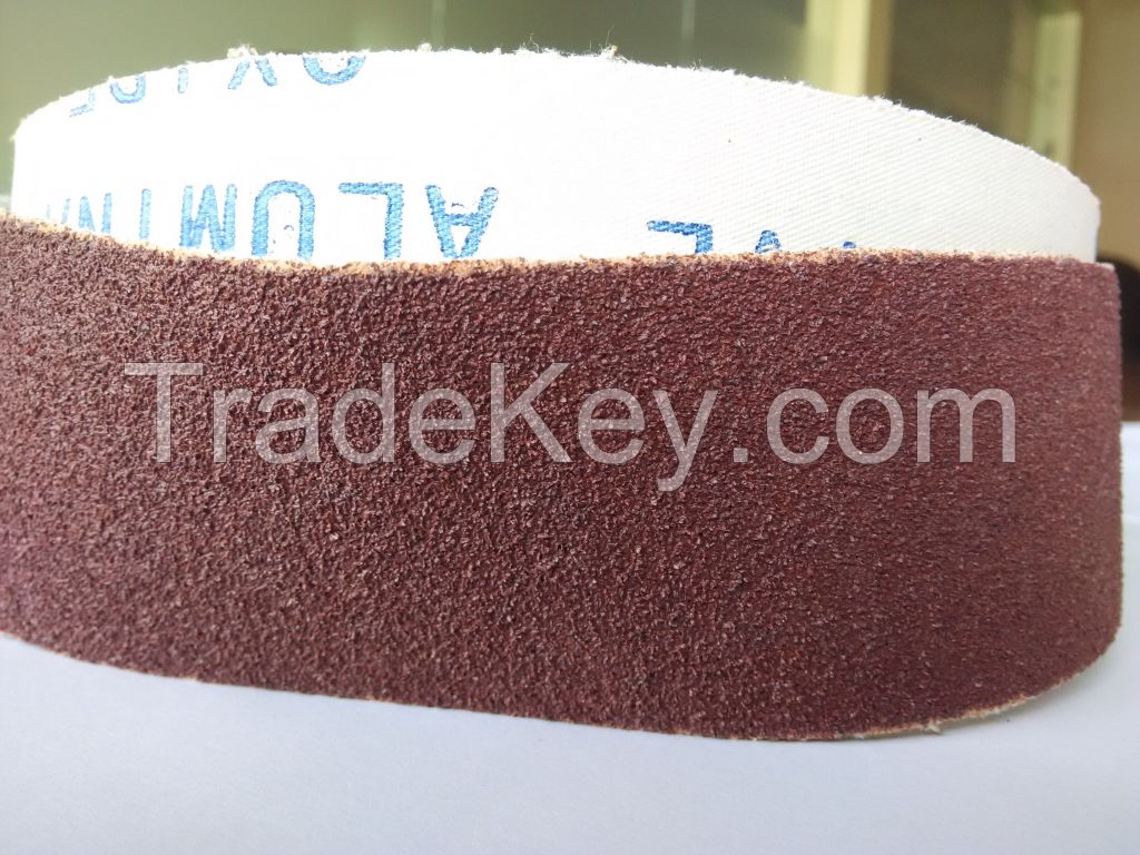 Flexible BJN31S- Calcined alumina Coated Abrasive Cloth--metal plishing cloth sanding roll