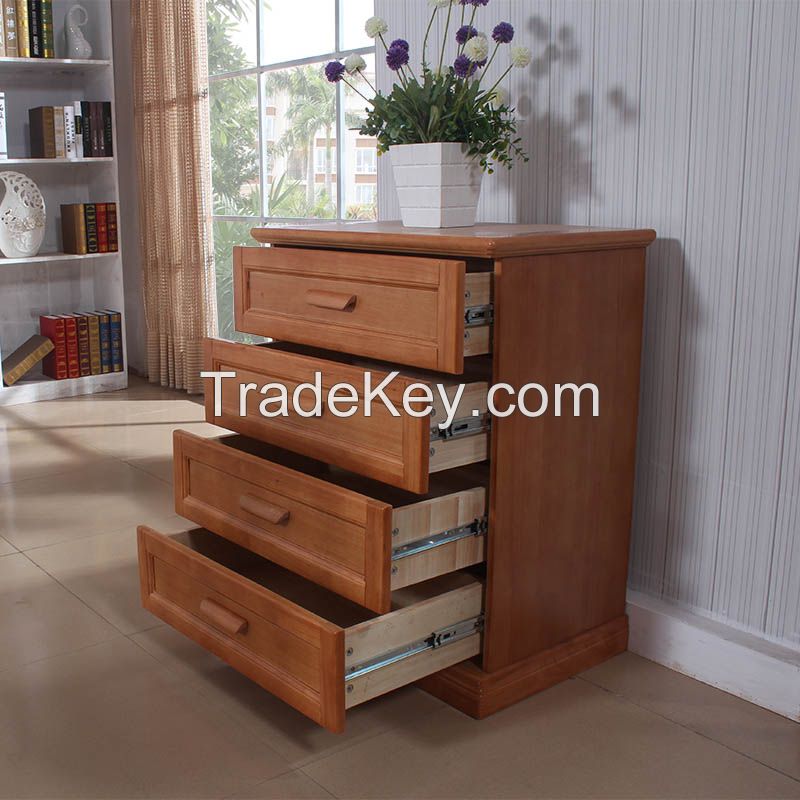 Living room furniture wooden storage cabinet solid wood sideboard