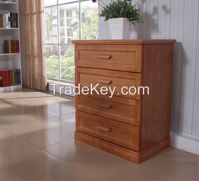 Living room furniture wooden storage cabinet solid wood sideboard