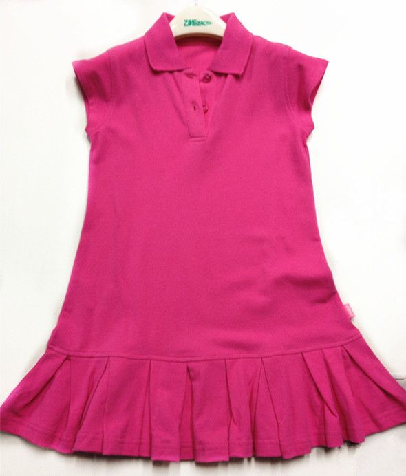 Sell fashion girl's polo dress