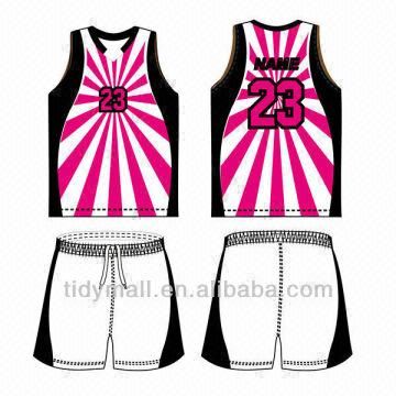 Colourful Basketball Uniform