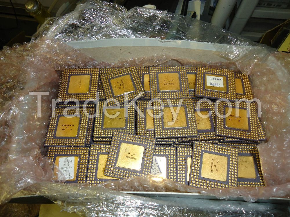 ceramic cpu scrap for gold recovery