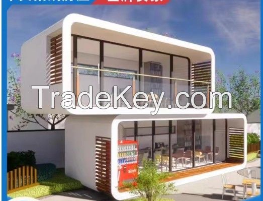Prefab Container House outdoor sleeping cabin mobile exterior house  container house