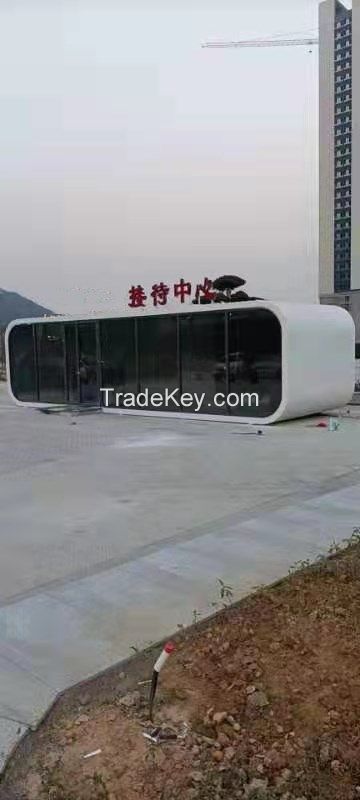 Prefab Container House outdoor sleeping cabin mobile exterior house  container house