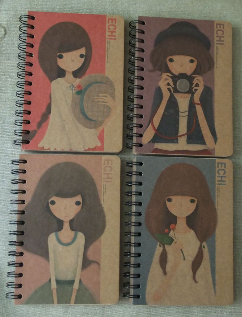 Hardcover spiral notebook