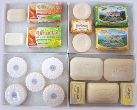 Hotel and Bath Soaps and Amenities - All Natural Ingredients