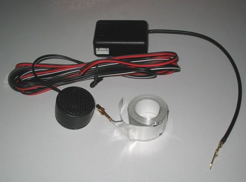 Old Type Electromagnetic(EPS) parking sensor with buzzer alarm not need drill hole