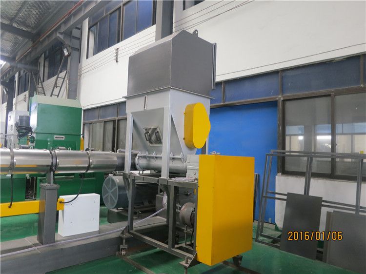 plastic pp pe film pelletizing machine