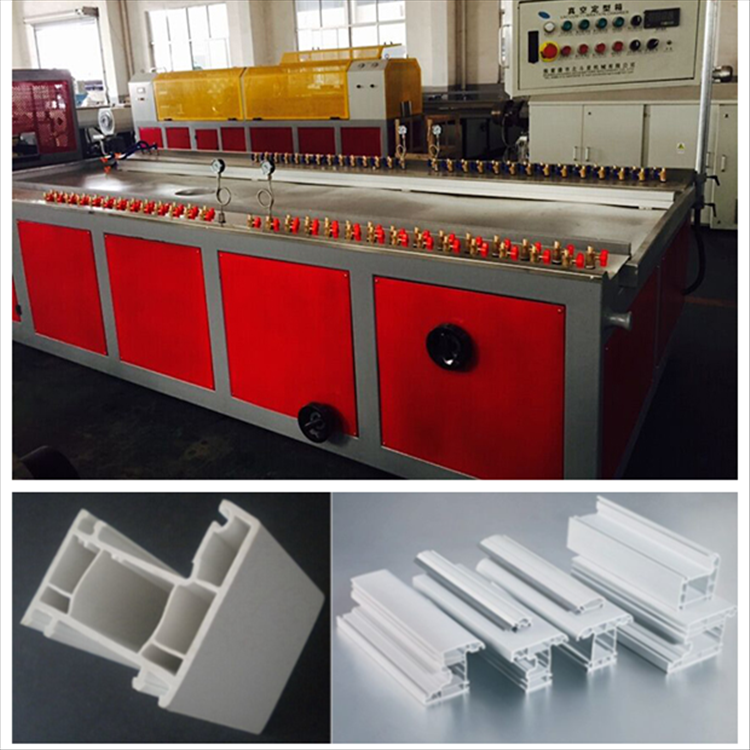 PVC windows and doors profile extrusion line