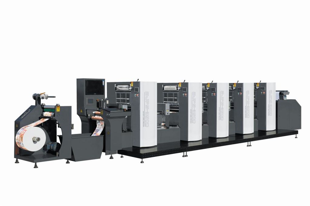 Offset Intermittent Rotary Label Printing Machine