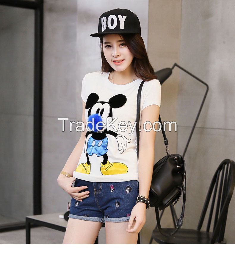 Mushroom Street blouses short sleeve t-shirt 2015