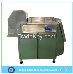 High efficiency frozen meat cutting machine