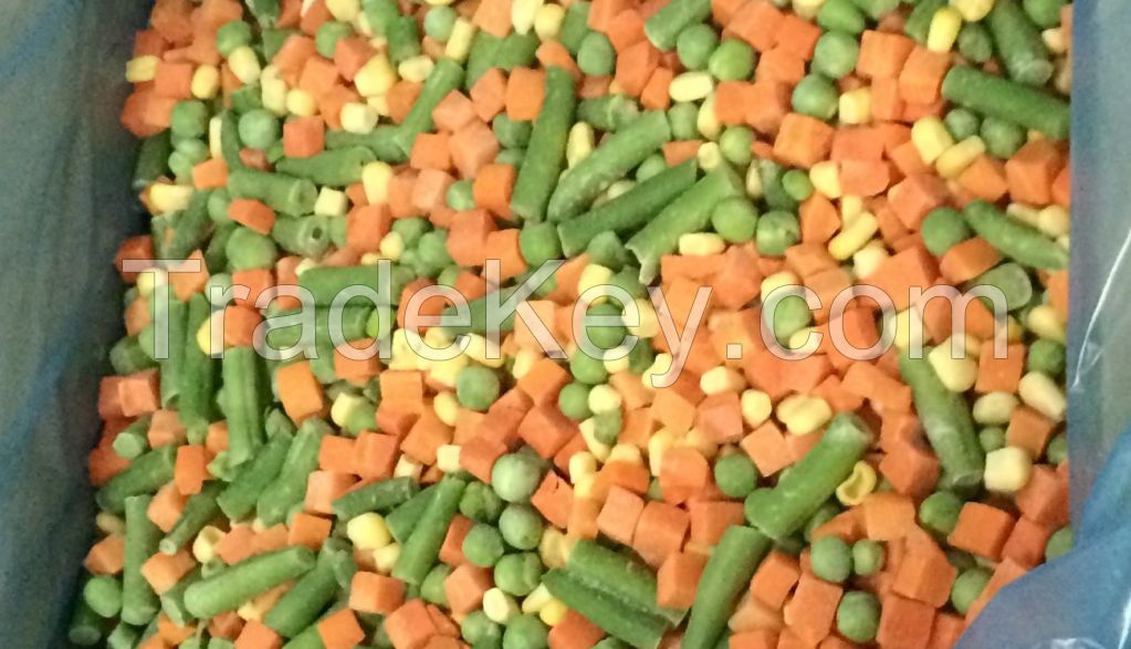 Sell MIX 4 Carrot, Green Peas, Green Bean, Corn Kernel