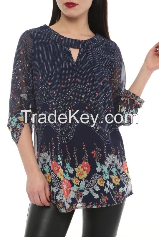 Sell women chiffon blouses made in Turkey