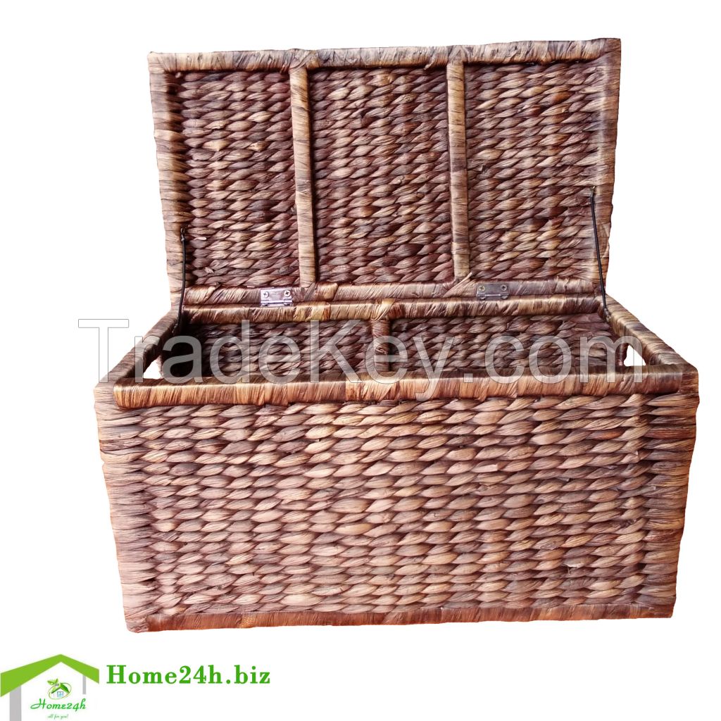 Water Hyacinth Storage Boxes & Bins, Vietnam Handmade Products