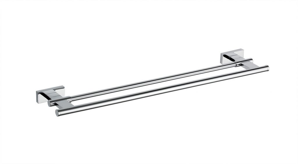 double towel bar/brass towel bar/chrome towel bar