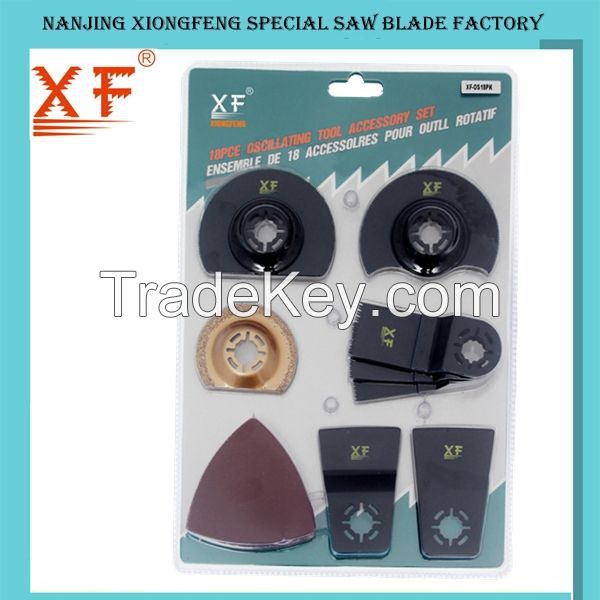 18PCS Oscillating Multi-tool Saw Blade