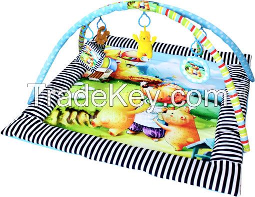 Bears & Honey cake baby play mat(upgraded version)