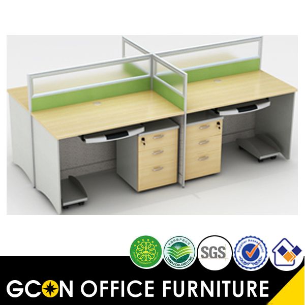 modern 4 person office computer workstation desk, office desk workstation