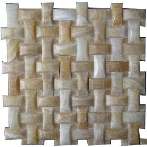 Natural Honey Onyx Mosaic Tile