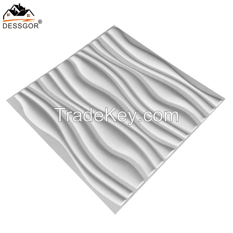 Art 3D Wall Panel Tiles Brick Decor Wallboard Cladding Panel for PVC Ceiling and TV Background