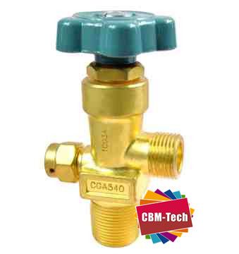 CGA540 OXYGEN VALVE For CYLINDER