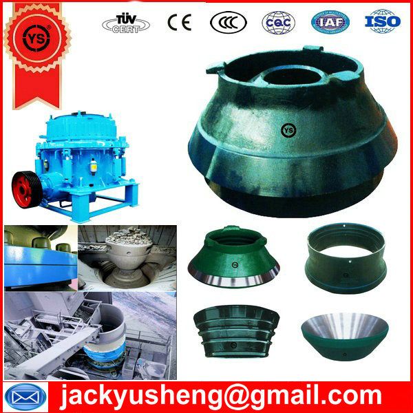 Cone Crusher Liner, Cone Crusher Bowl Liner, Cone Crusher Bowl