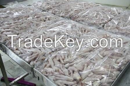 GRADE A PROCESSED FROZEN CHICKEN FEET/PAWS