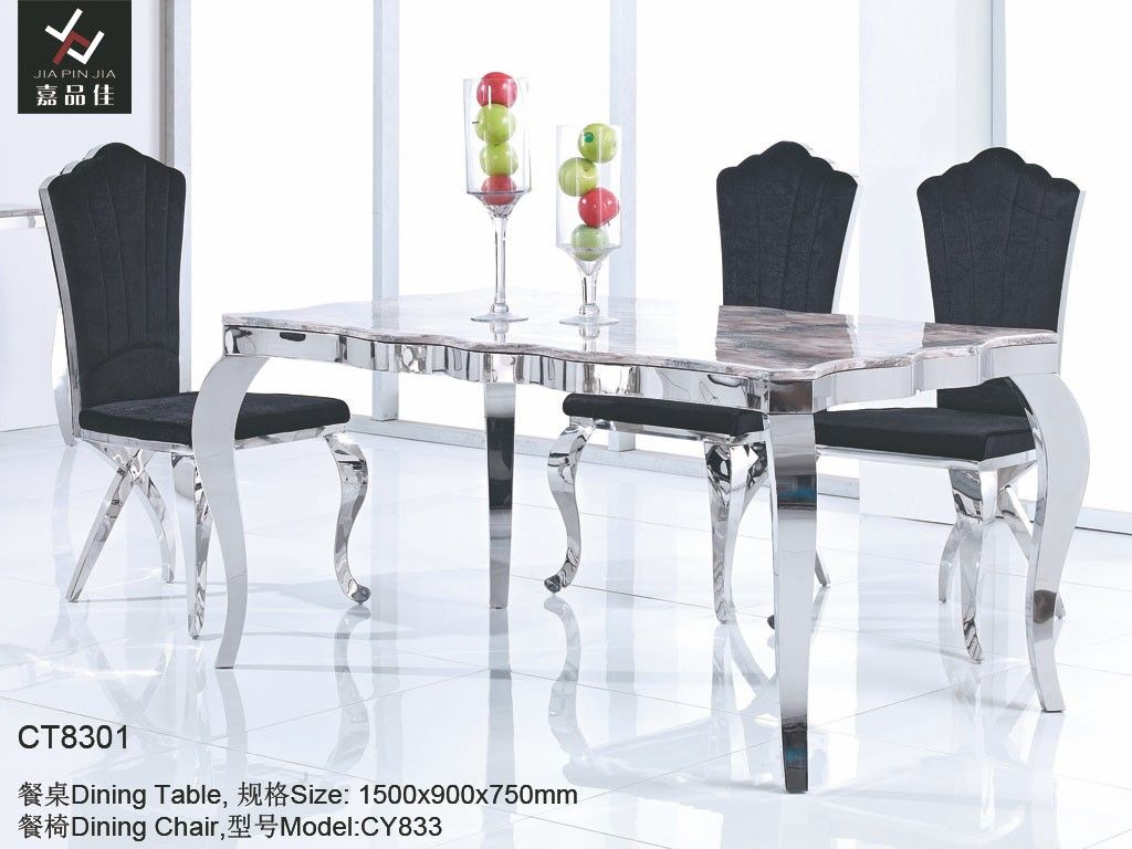 Stainless Steel Dining Table [CT8301]