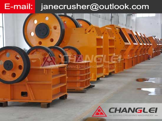 stone jaw crusher & Corundum sand maker serve in construction