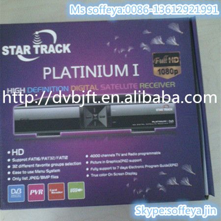 2014 factory HD STAR TRACK satellite reciever