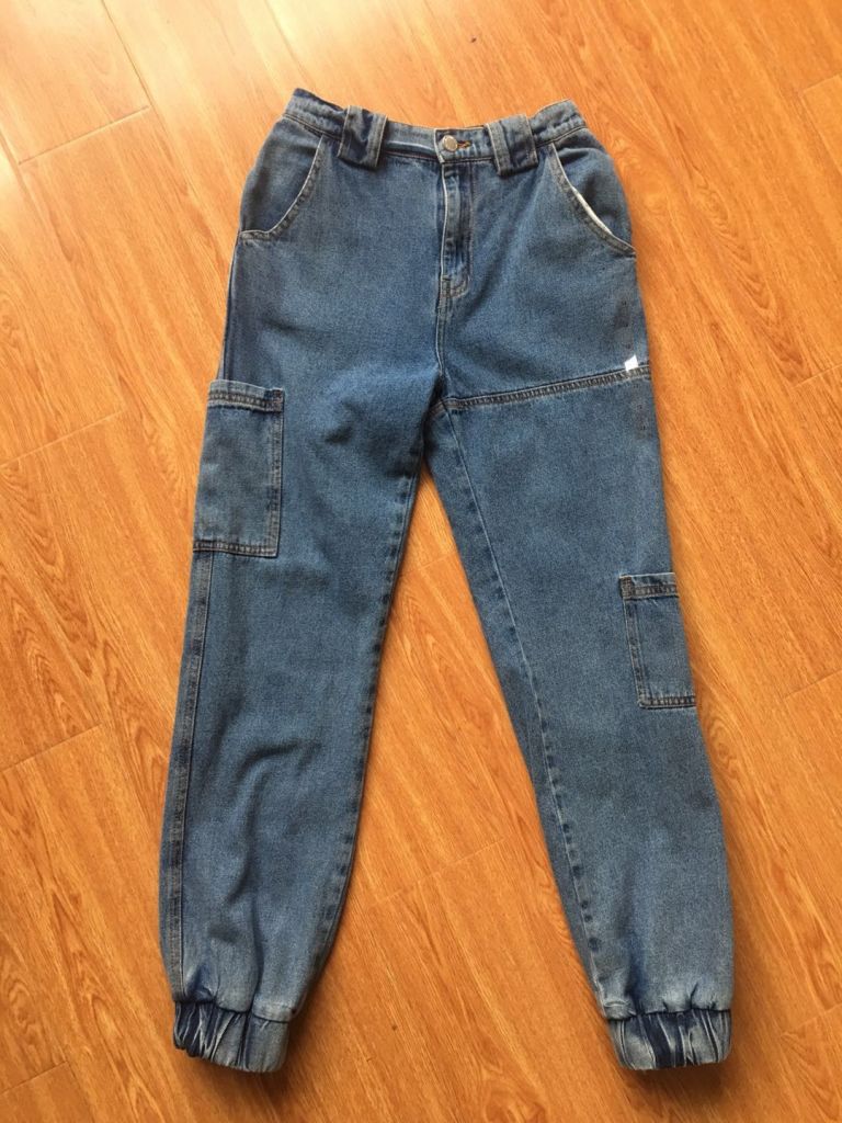 GIRLS DENIM  TROUSERS OR PANTS