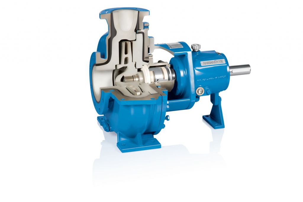 Standardized Chemical Pump made from Technical Ceramic FRIKORUND, Type FNC