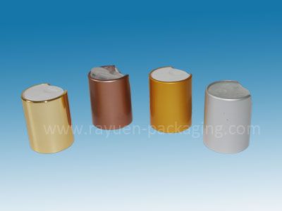 anodized aluminum disc top cap RYAL-B2409