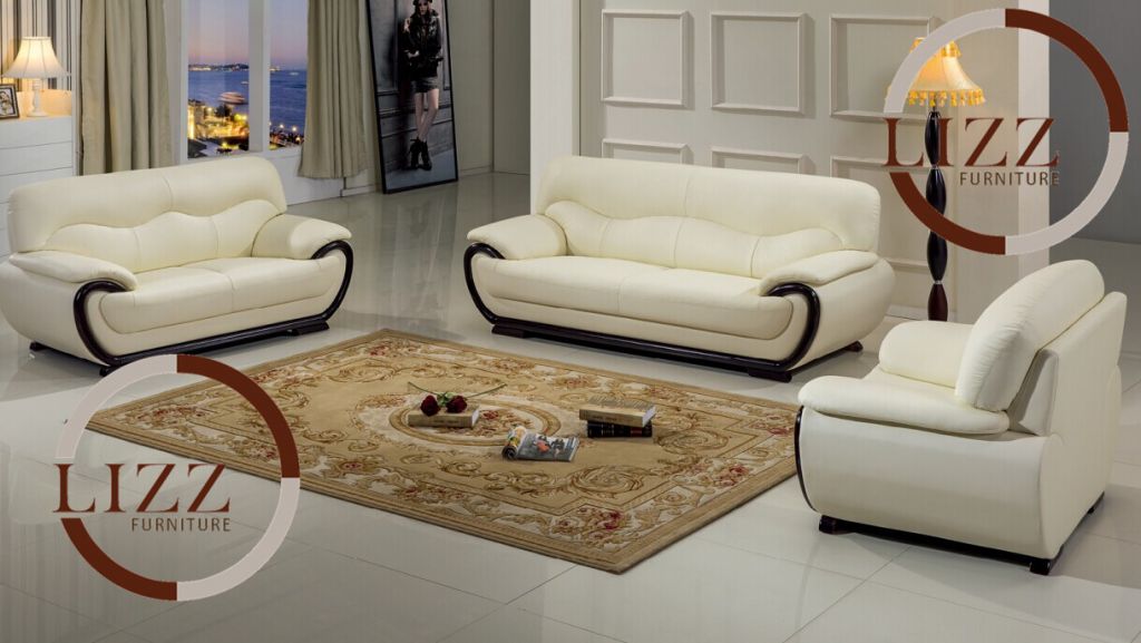 Korea Leather Sofa Set L.PC223