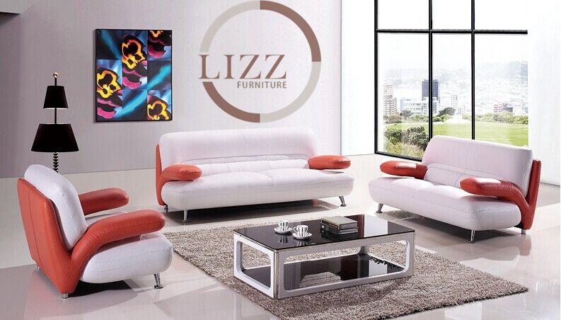 Dubai Leather Sofa Set L.PA238