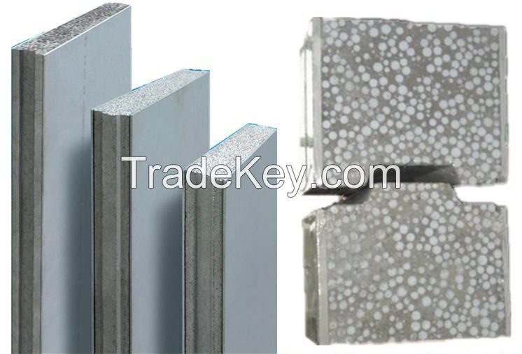 High strength EPS cement sandwich panel