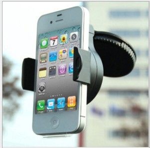 Universal windshield mobile phone mount