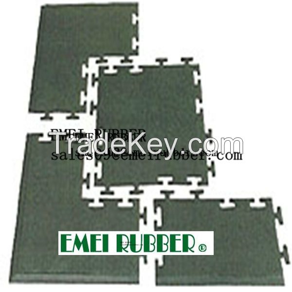 Crossfit gym rubber flooring
