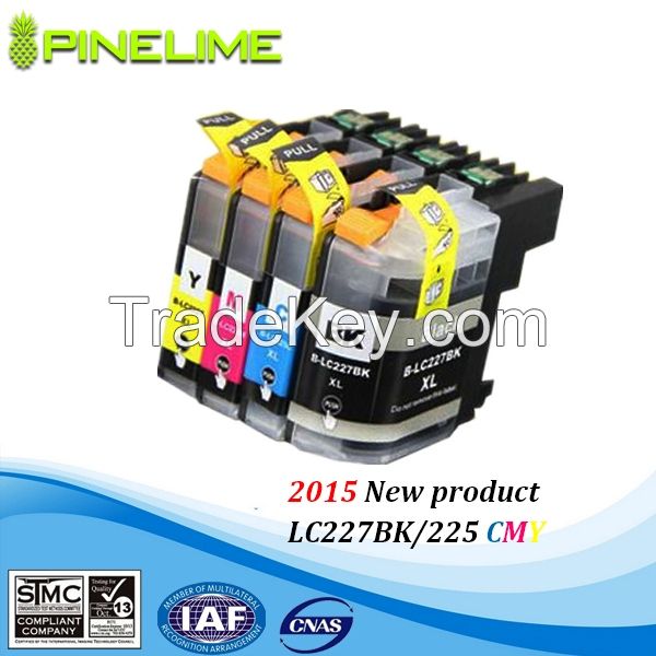 Compatible brother inkjet cartridge LC223 / LC225 / LC227 used in DCP-J4120DW, MFC-J4420DW, MFC-J4620DW, MFC-J4625DW