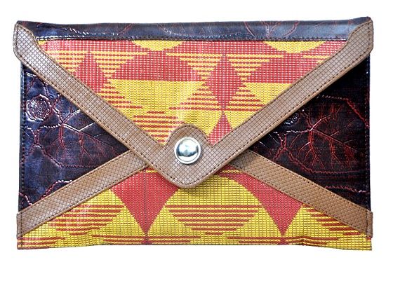 African inspired purse