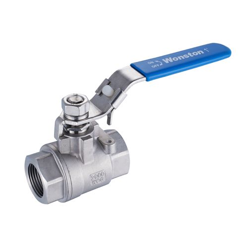 2PC Threaded Ball Valve 2000WOG