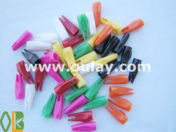 plastic arrow nocks for different sizes