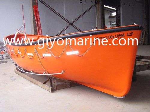 used and new open type lifeboat