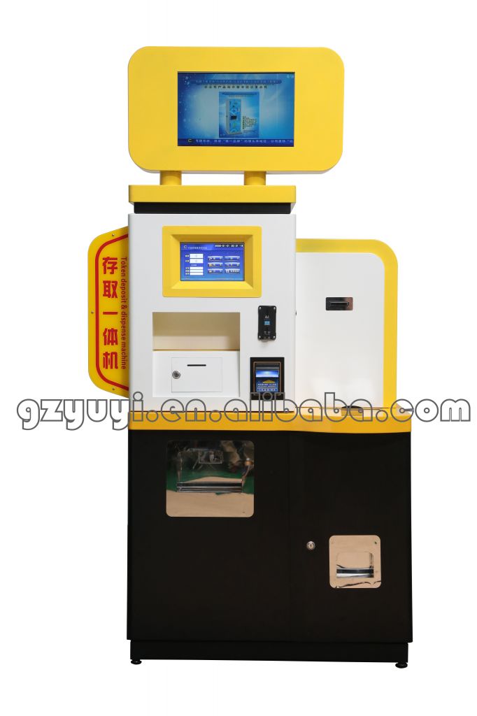 Deluxe tokens depositor and dispenser