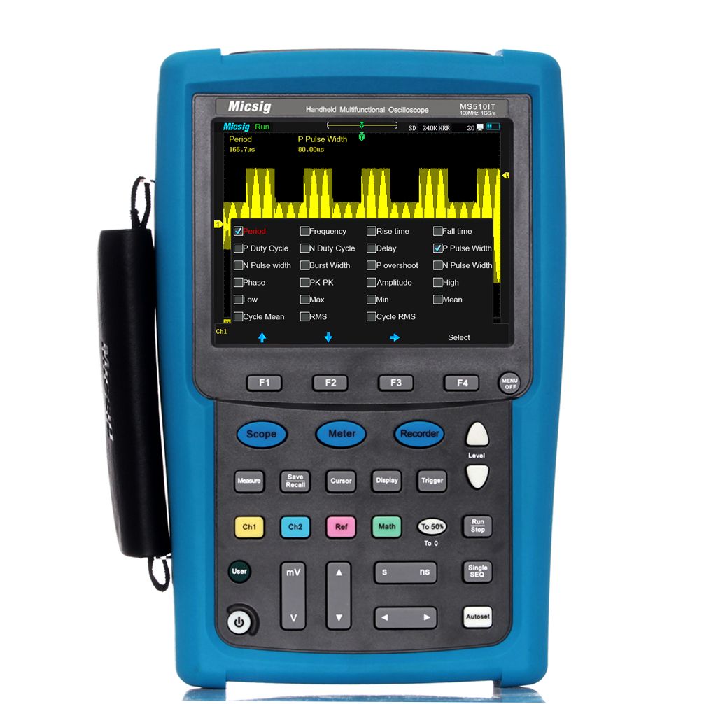 Handheld oscilloscope MS500 Series  Bus trigger and decode